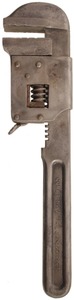 Hilts Wrench & Machine Manufacturing Company, Richford, New York, No. 2: "Eclipse" Quick Adju Pipe Wrench