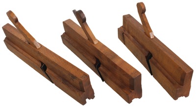 Unmarked: Two 18th Century Sash Molding Planes