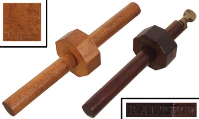Wessell Brodhead, Meadville, Pennsylvania: Study Pair Of Patent Marking Gauge