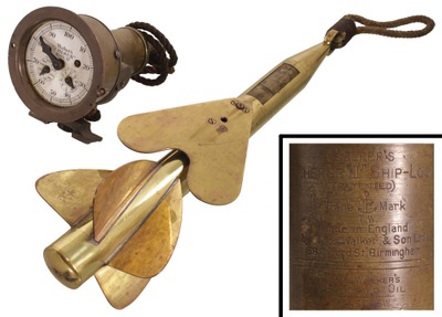 Thomas Walker & Son Ltd., Birmingham, England: Walker's "Cherub" Taffrail Log