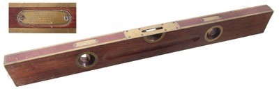 Stanley Rule & Level: Rare Special Order Brass Bound Level