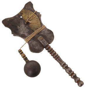 Unmarked: 18th Century Form Spherical Plumb Bob