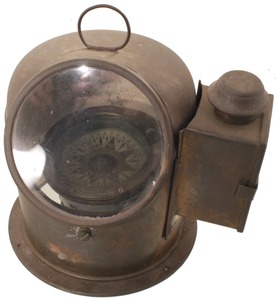 W. Ludolph, Bremerhaven, Hamburg, Germany: Gimbeled Nautical Compass