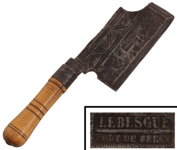 Leblescue, Port De Blecy, France: Fancy Decorated Kitchen Chopper