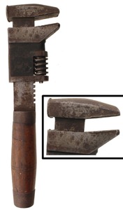 Walton Wrench Manufacturing Company, Girard, Ohio: Phillips Patent Screw Adj. Nut Wrenc