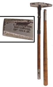 A.R. Robertson, Boston, Massachusetts: Bill Poster's Hammer