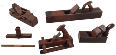 Assorted Makers: Five Spec. Purp. Woodworking Planes