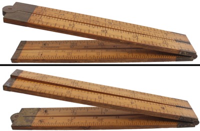Chapin-Stephens Company, Pine Meadow, Connecticut, No. 63: Two Foot, Four Fold Folding Rule