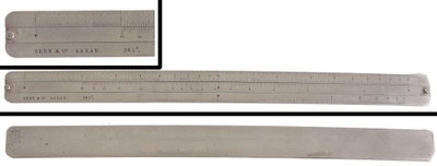 Kern & Cie, Aarau, Switzerland: "Regle A Calcul" Slide Rule