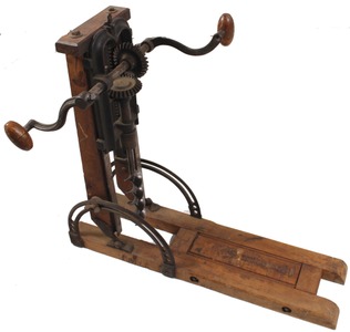James Swan Company, Seymour, Connecticut: Early Wood & Iron Boring Machine
