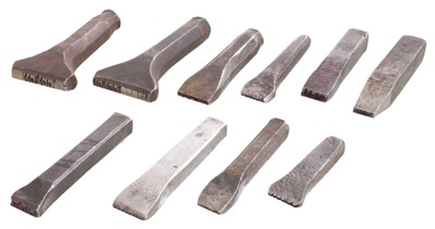 Assorted Makers: Coll. Of Carpenter's Name Stamps