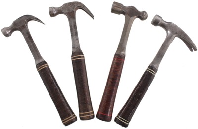 Estwing Manufacturing Company, Rockford, Illinois: Four Clean Estwing Hammers