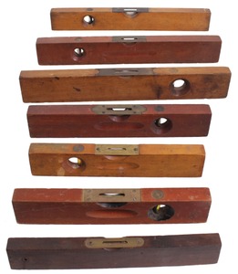 Assorted Makers: Seven Small Size Spirit Levels