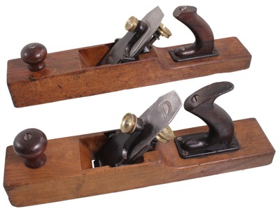 Standard Rule Company, Unionville, Connecticut, No. 27/28: Two Rust Patent Transitional Planes