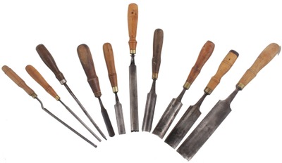 Assorted Makers: Lot Of Clean & Usabl Gouges