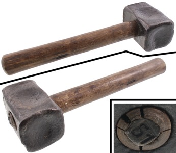 Unmarked: Early Type File Maker's Hammer