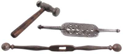 Assorted Makers: Three Early Metal Working Tools