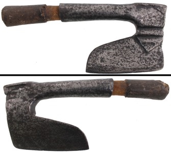 Unmarked: Early Single Bevel Hewing Axe