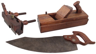 Assorted Makers: Three Early Type Woodworking Tools