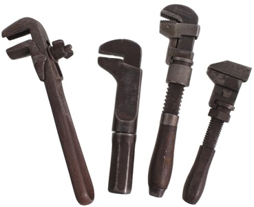 Assorted Makers: Four Uncommon Adjustable Wrenches