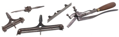 Otis Smith, Rockfall, Connecticut: Coll. Of Five Otis S Woodworking Tools