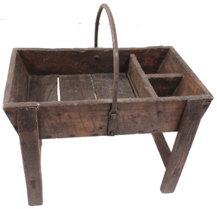 Unmarked: Early Wooden Farriers's Stand