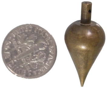 Unmarked: Diminutive Plumb Bob