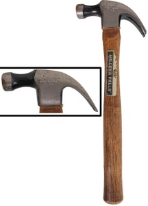 Millers Falls Company, Millers Falls, Massachusetts, No. 1418: Extra Clean 7 Ounce Claw Hammer