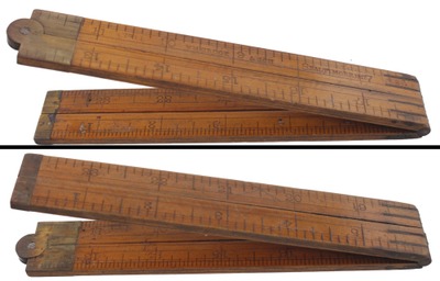 William Crook & Son, Baltimore, Maryland, No. 15: Two-Foot/Four-Fold Folding Rule