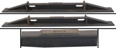 John T. Noye, Buffalo, New York: Massive Cast Iron Millwright's Level