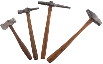 Assorted Makers: Four Spec. Purp. Metal Wkg. Hammer