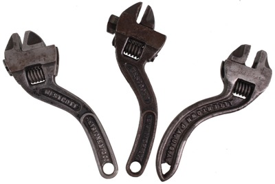 Assorted Makers: Three Clean "S" Handle Wrenches