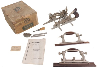 Stanley Rule & Level, No. 55: Multi-Purpose Combo. Woodworking Plane