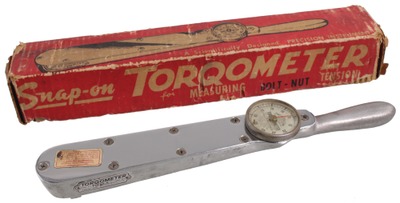 Snap-On Tools Company, Kenosha, Wisconsin, No. TQ-50-A: "Torqometer" Torque Wrench