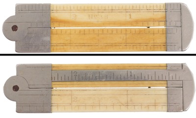Stanley Rule & Level, No. 38: One-Foot/Six-Inch Folding Rule