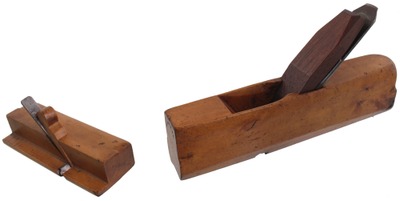 Assorted Makers: Two Solid Boxwood Woodworking Plane