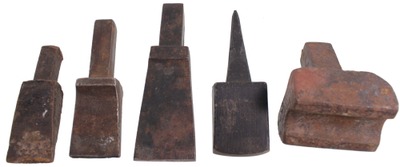 Assorted Makers: Five Clean & Usable Bottom Hardies