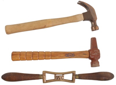 Assorted Makers: Three Non-Sparking Hand Tools