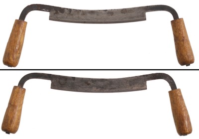 Unmarked: Diminutive 1 1/2" Blade Draw Knife