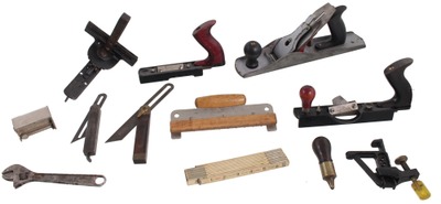 Assorted Makers: Lot Of Clean & Usabl Woodworking Tools