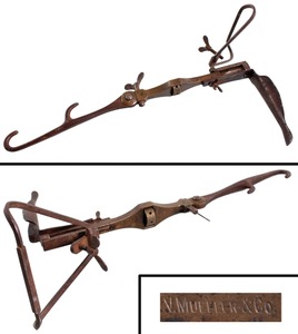 V. Mueller & Company, Chicago, Illinois: Early Brass & Iron Surg. Traction Devic