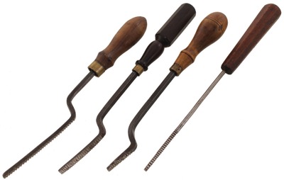 Assorted Makers: Four Clean Gunstock Maker's Floats