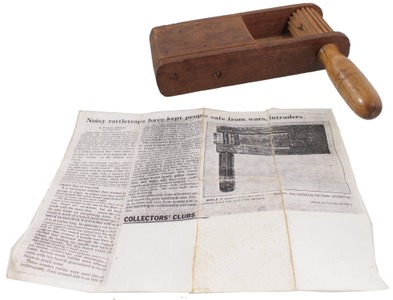 Unmarked: Early Wooden "Rattletrap"