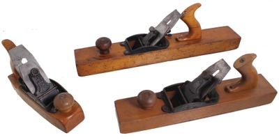 Stanley Rule & Level: Three "Liberty Bell" Transitional Planes