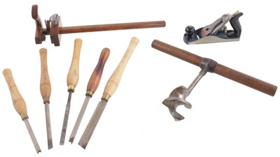 Assorted Makers: Lot Of Extra Clean Woodworking Tools