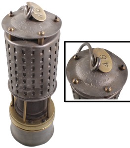 Koehler Manufacturing Company, Marlboro, Massachusetts: "Permissible" Miner's Safety Lamp