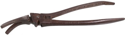 Daniel Stetler, Medford, Oklahoma Territory: Forged Iron Nail Puller