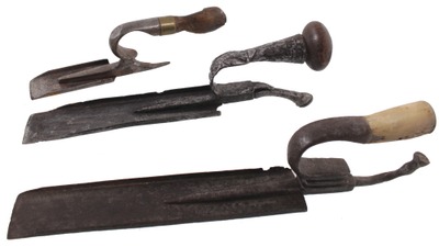 Assorted Makers: Three French Form Farrier's Butterises