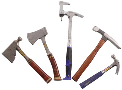 Assorted Makers: Five Extra Clean Hammers & Hatchets