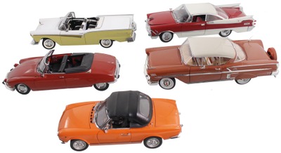 Sun Star Models, Ltd., Macau, China: Five Highly Detailed Automobile Models